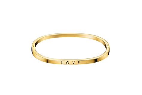 calvin klein armband dames goud